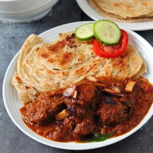 Beef Curry with Parotta